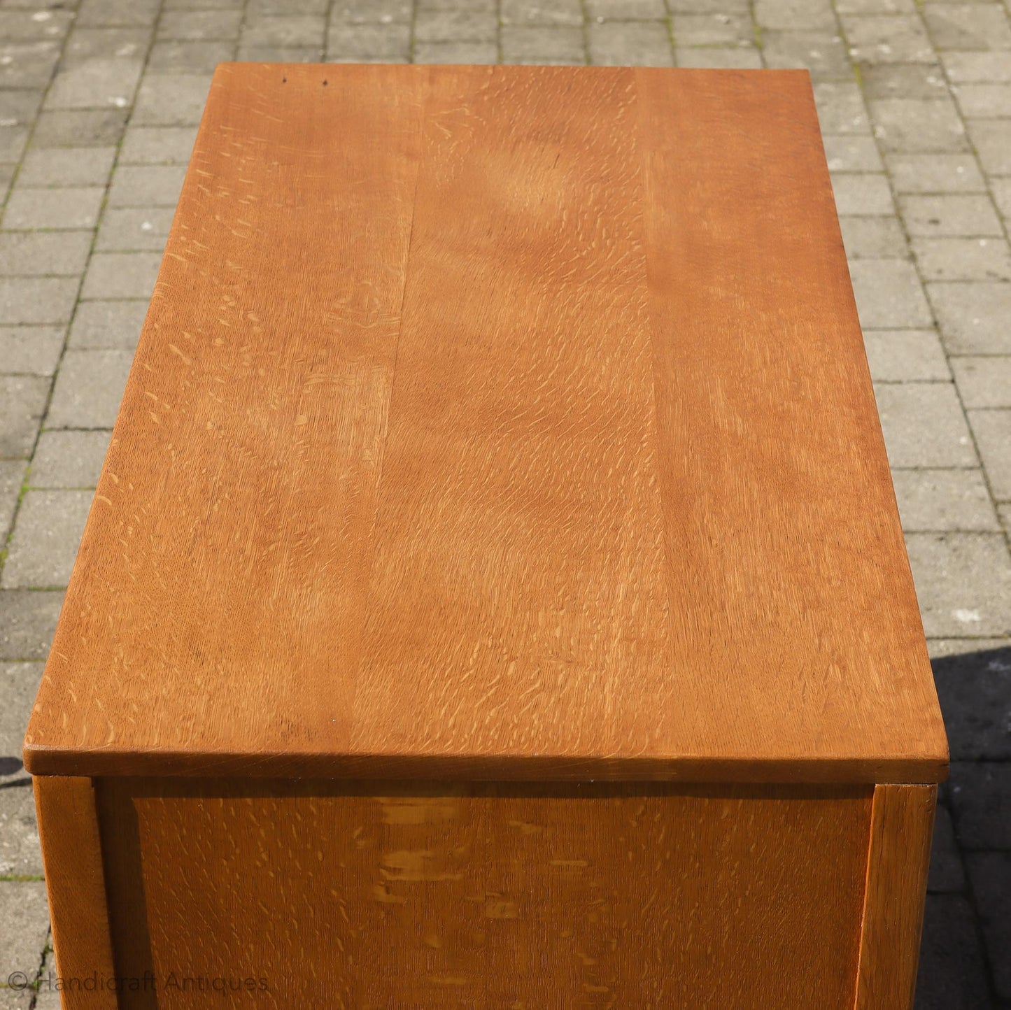 Gordon Russell Arts & Crafts Cotswold School English Oak Chest of Drawers c. 1935