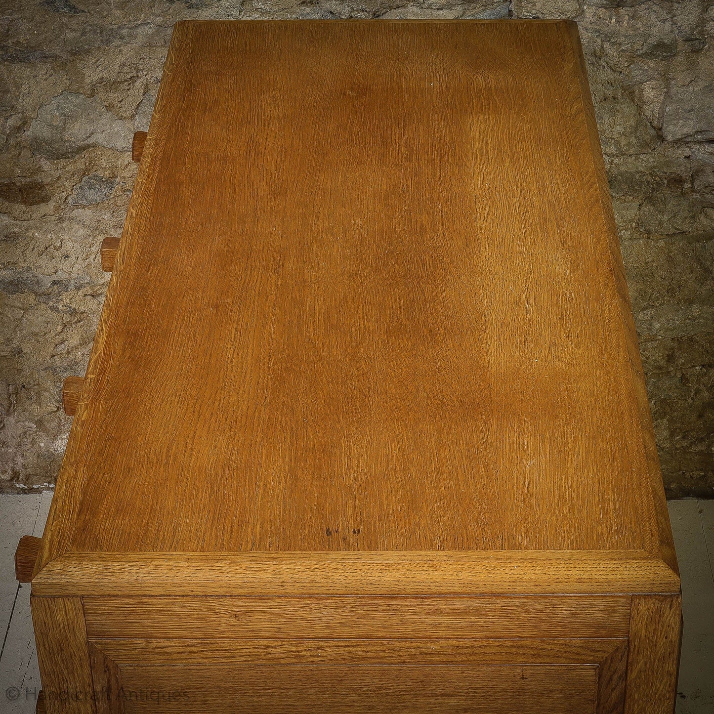 Brynmawr Furniture Company Arts & Crafts Cotswold School Oak Dressing Table