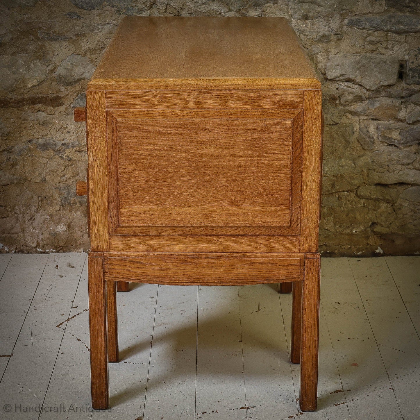 Brynmawr Furniture Company Arts & Crafts Cotswold School Oak Dressing Table