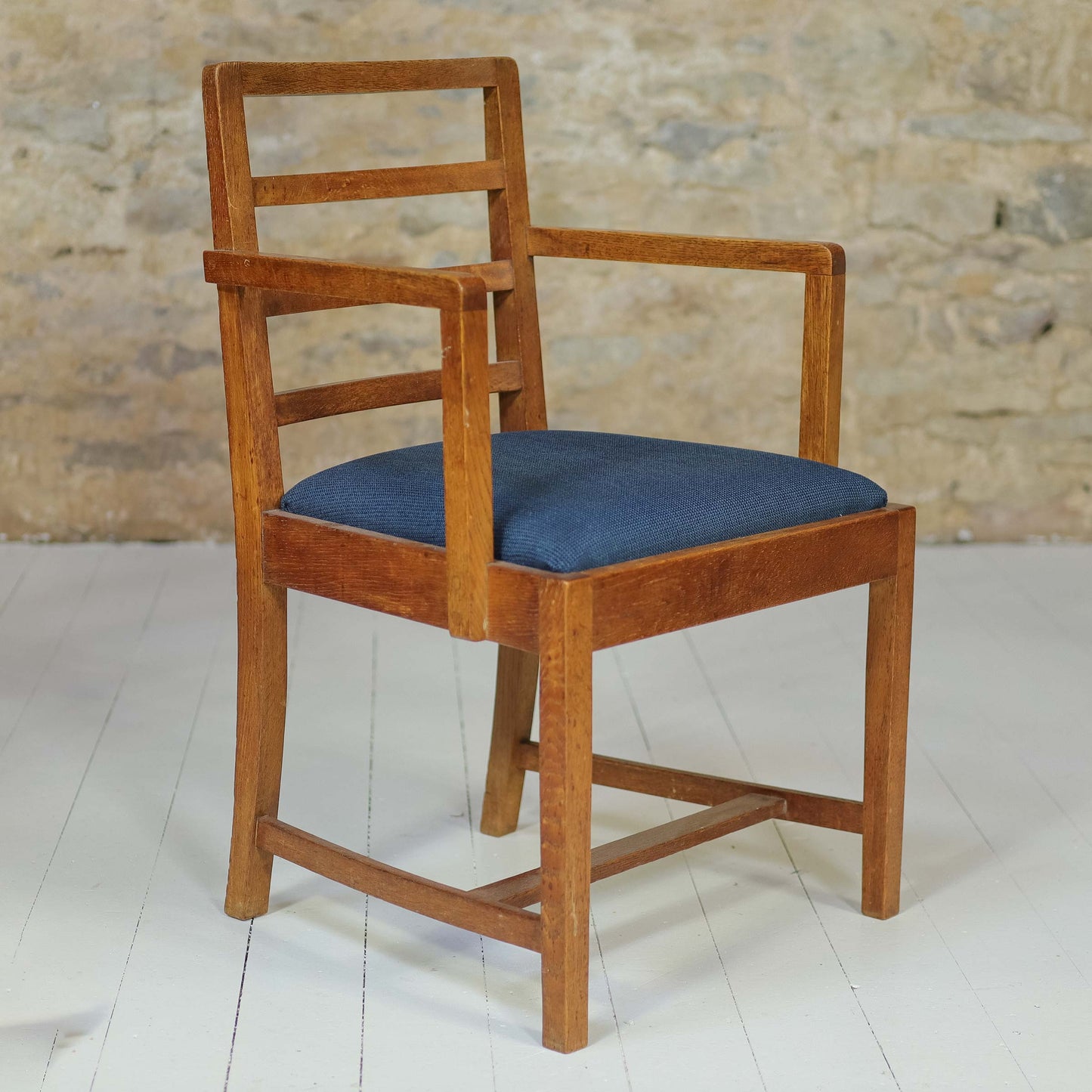 Set of 6 Gordon Russell Arts & Crafts Cotswold School English Oak Chair c. 1935