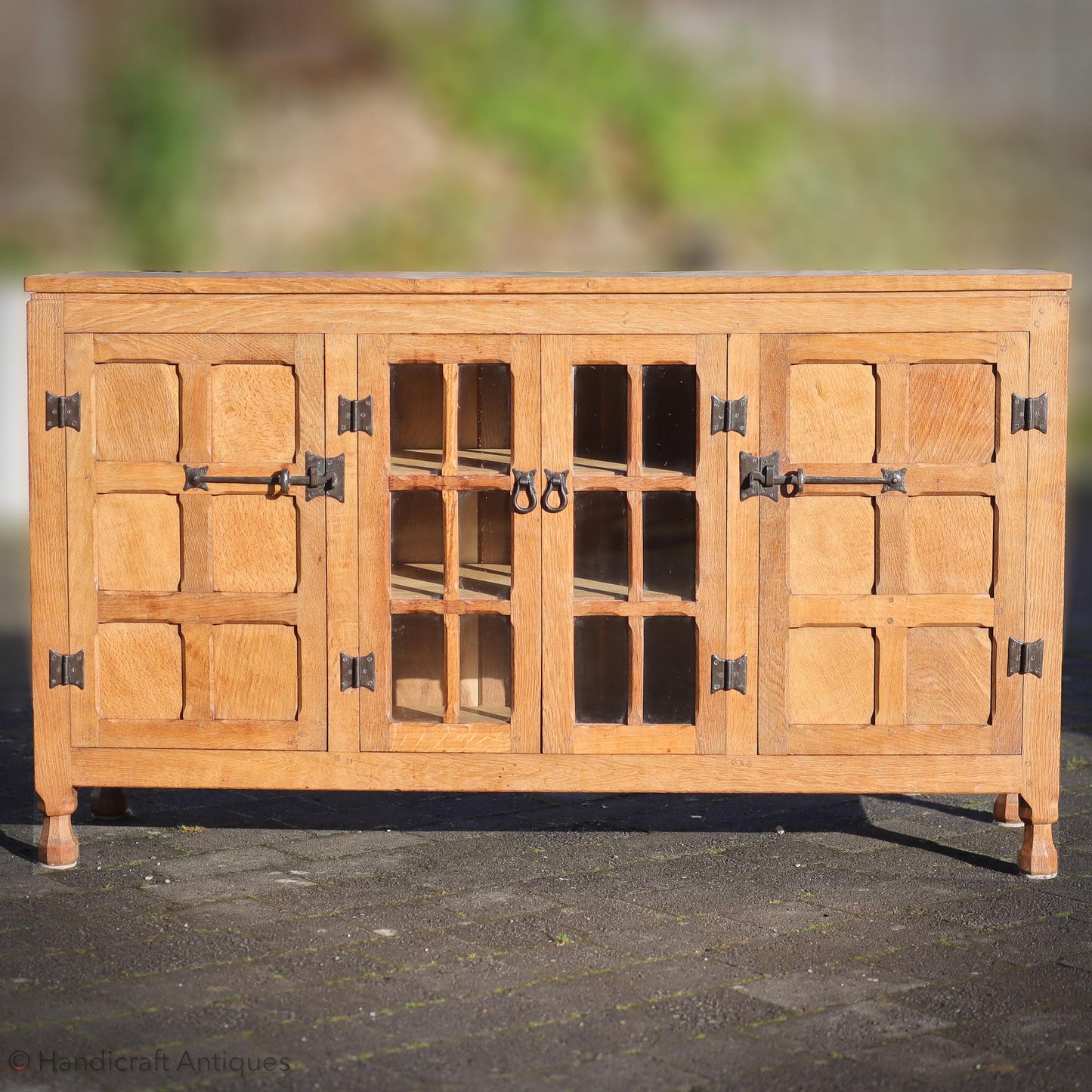 Arts & Crafts Yorkshire School English Oak Dresser c. 1970.