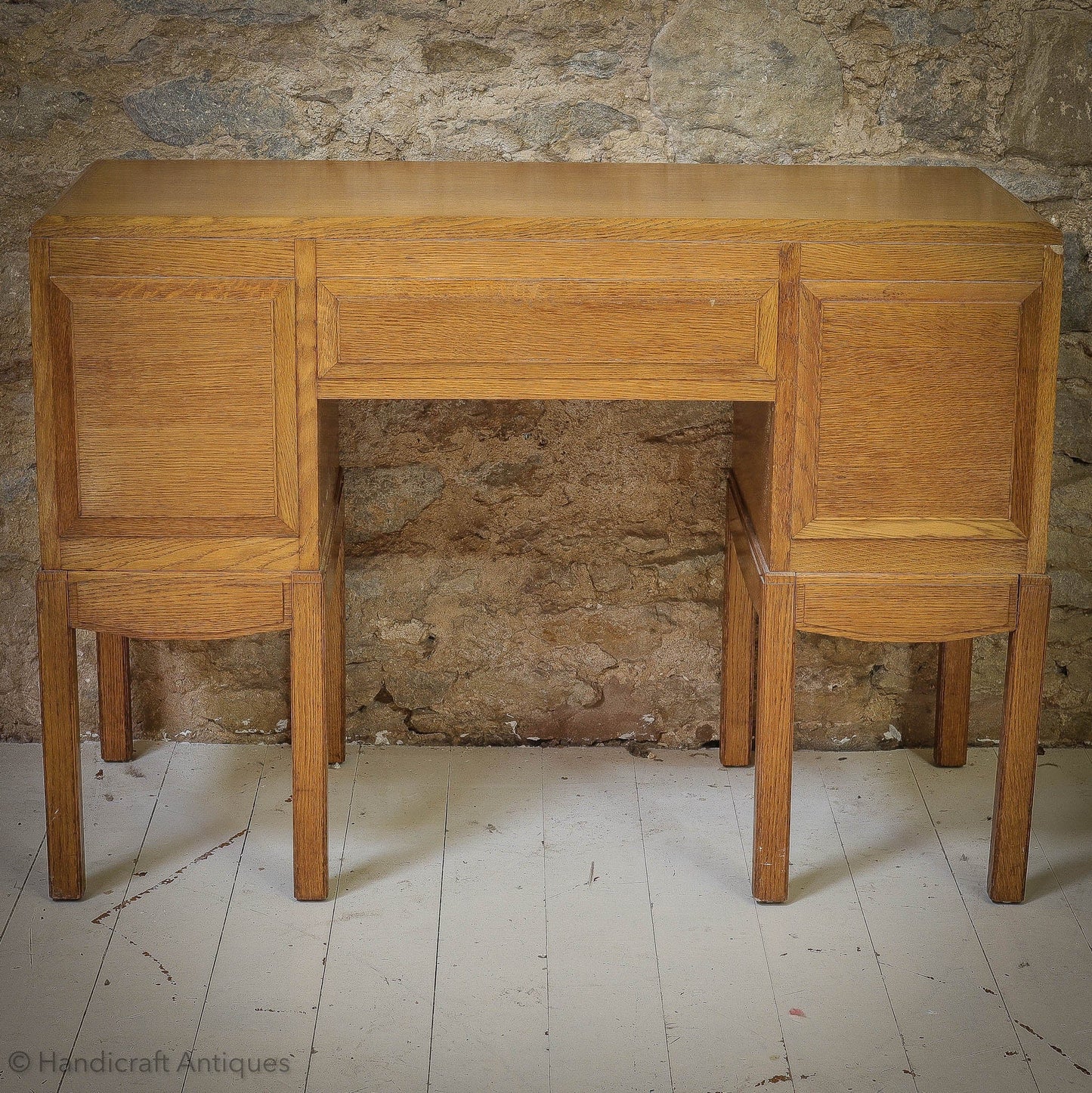 Brynmawr Furniture Company Arts & Crafts Cotswold School Oak Dressing Table