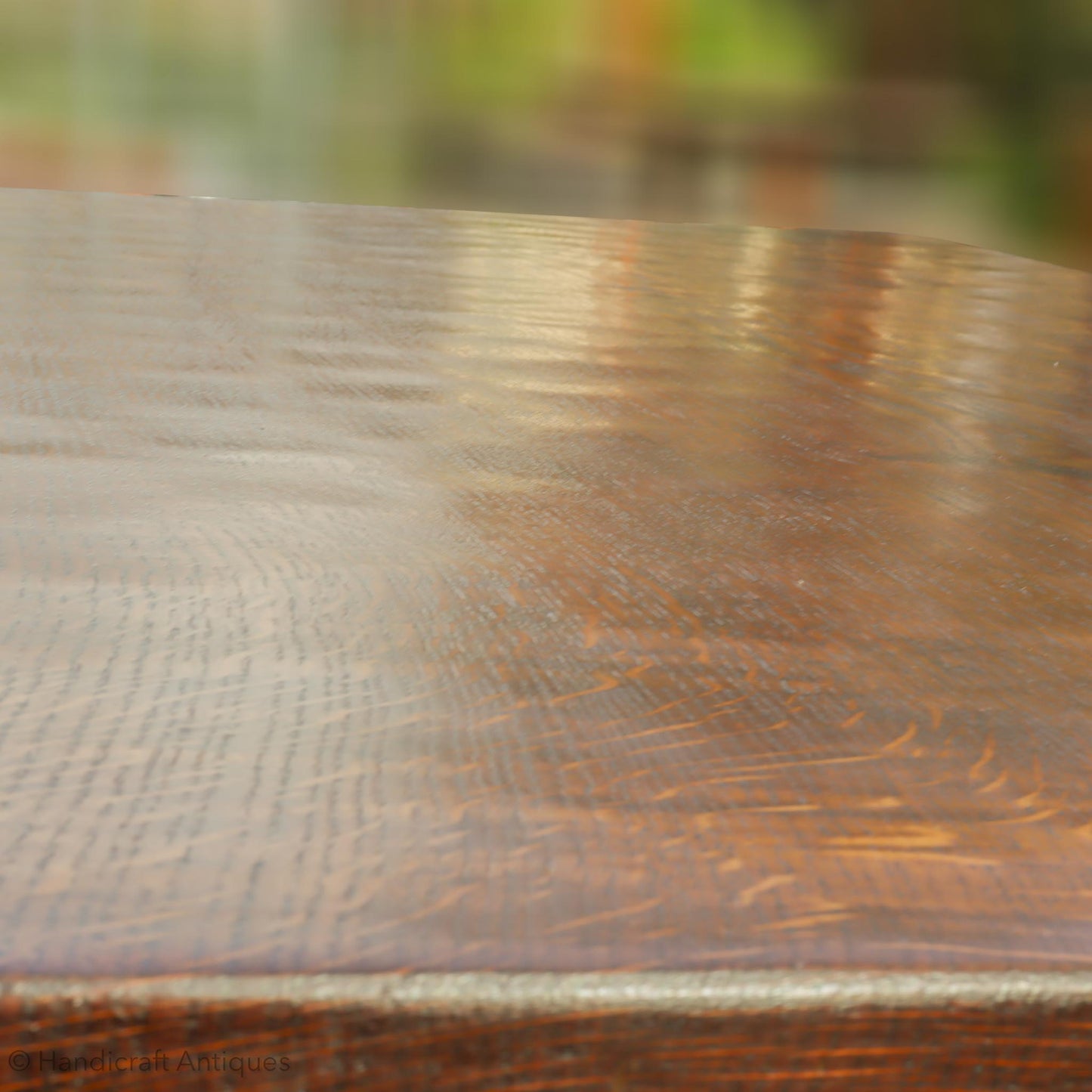 Robert 'Mouseman' Thompson Arts & Crafts Yorkshire School English Oak Dining Table