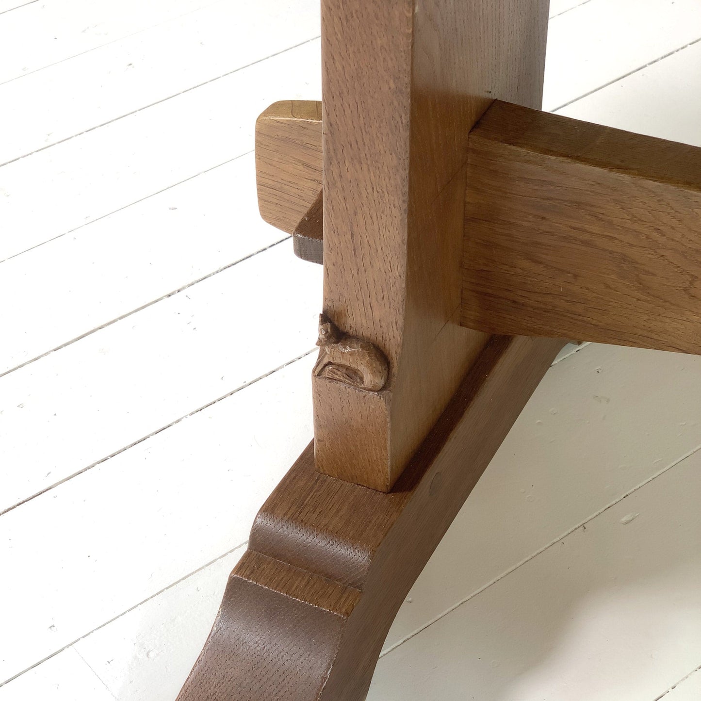 Foxman Azed Oak Refectory Dining Table