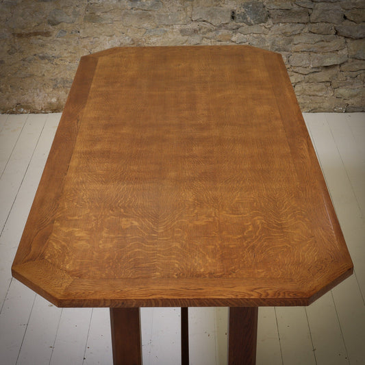 Brynmawr Furniture Company Arts & Crafts Cotswold School Oak Dining Table