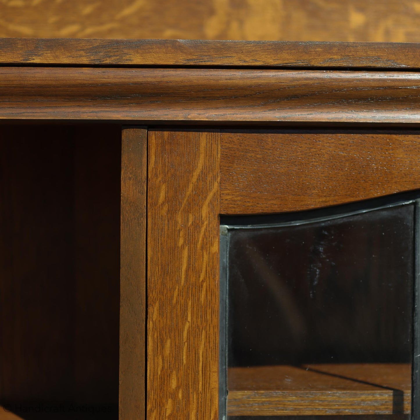 Liberty & Co Arts & Crafts Cotswold School English Oak Bookcase