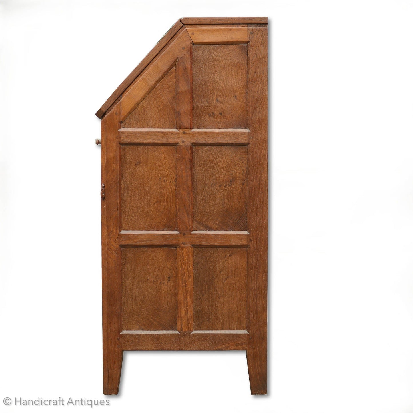 Peter ‘Rabbitman’ Heap Arts & Crafts Yorkshire School Oak Bureau