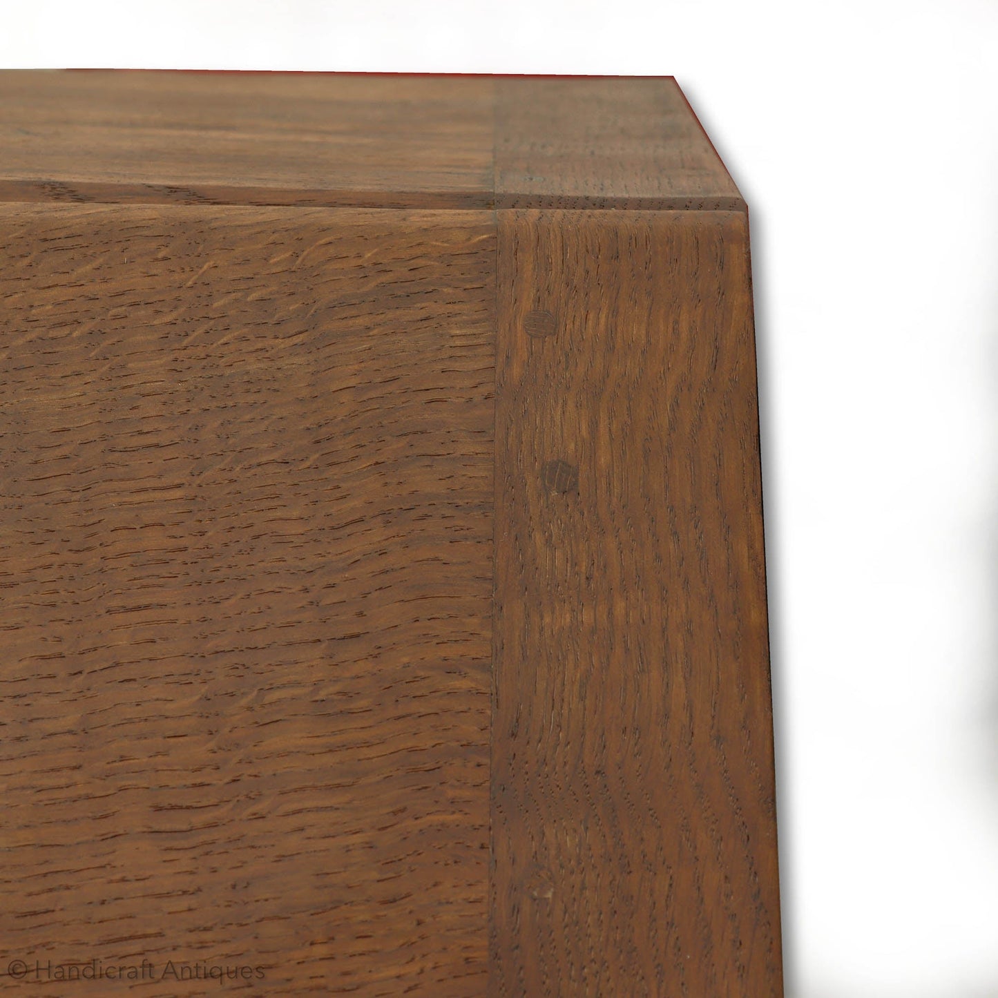 Peter ‘Rabbitman’ Heap Arts & Crafts Yorkshire School Oak Bureau