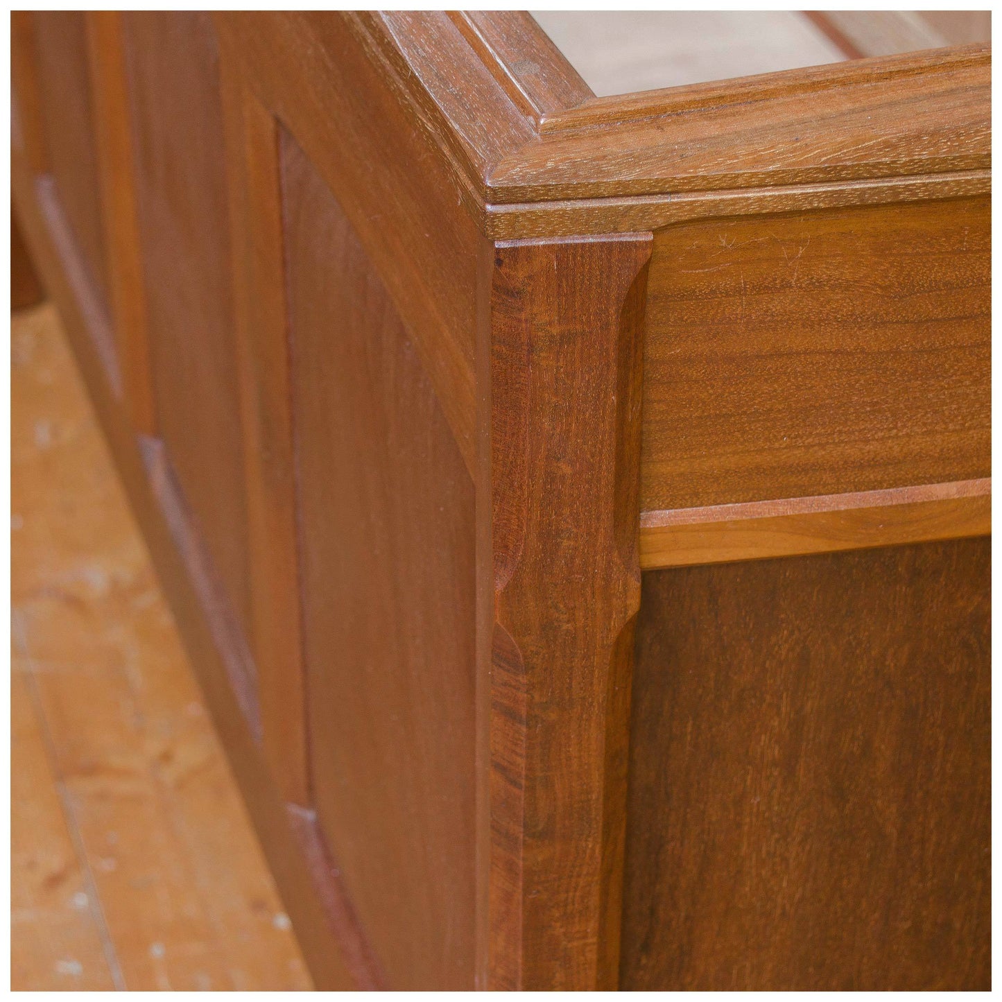 Oliver Morel (Ex-Edward Barnsley) Arts & Crafts Cotswold School Walnut Chest 1971