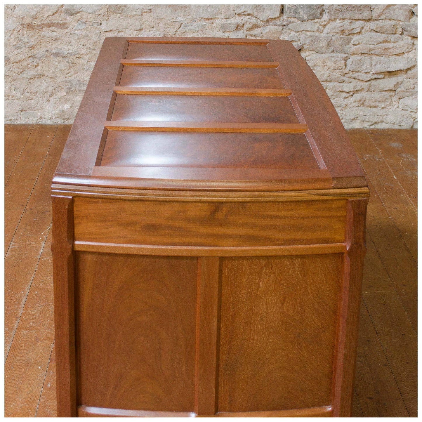 Oliver Morel (Ex-Edward Barnsley) Arts & Crafts Cotswold School Walnut Chest 1971