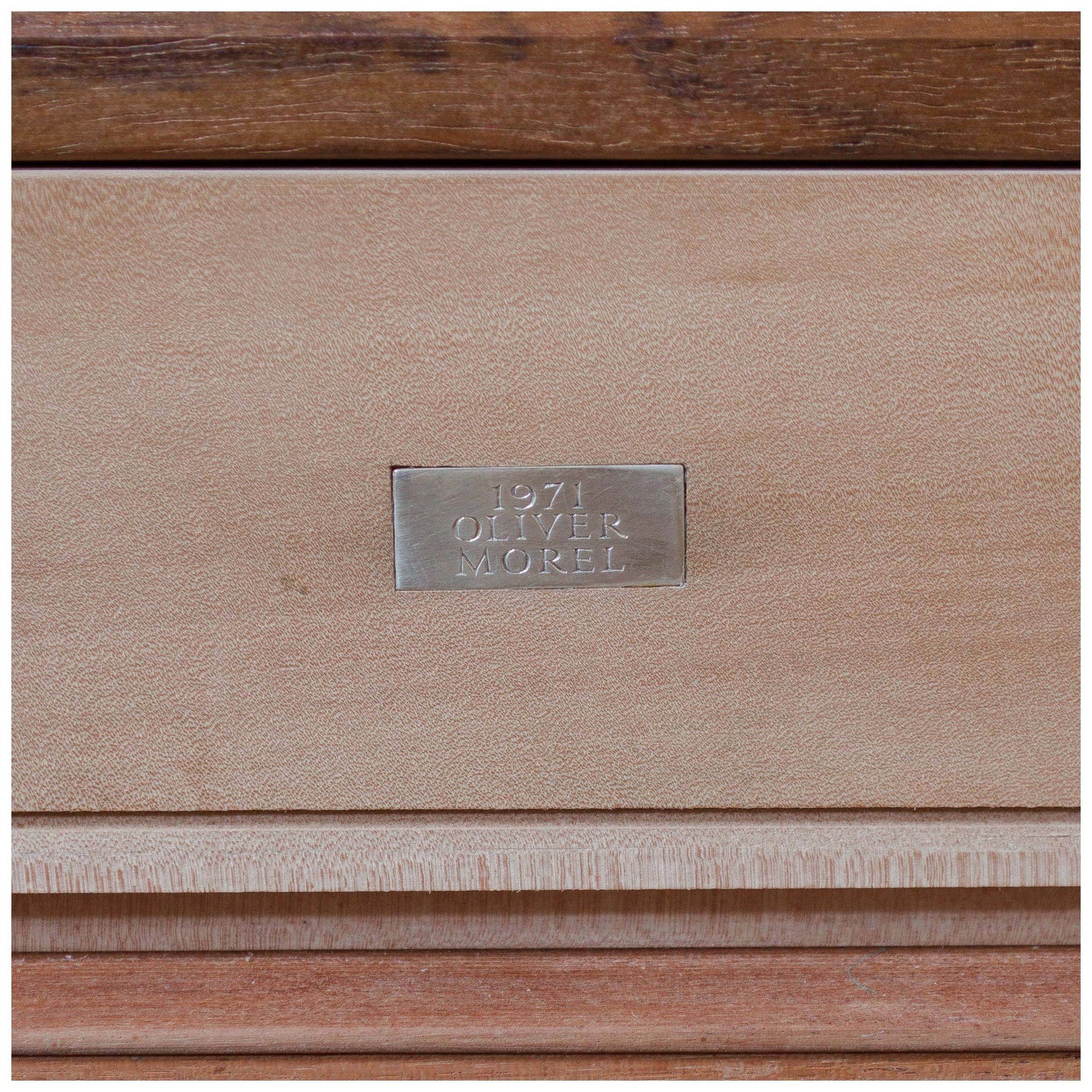 Oliver Morel (Ex-Edward Barnsley) Arts & Crafts Cotswold School Walnut Chest 1971