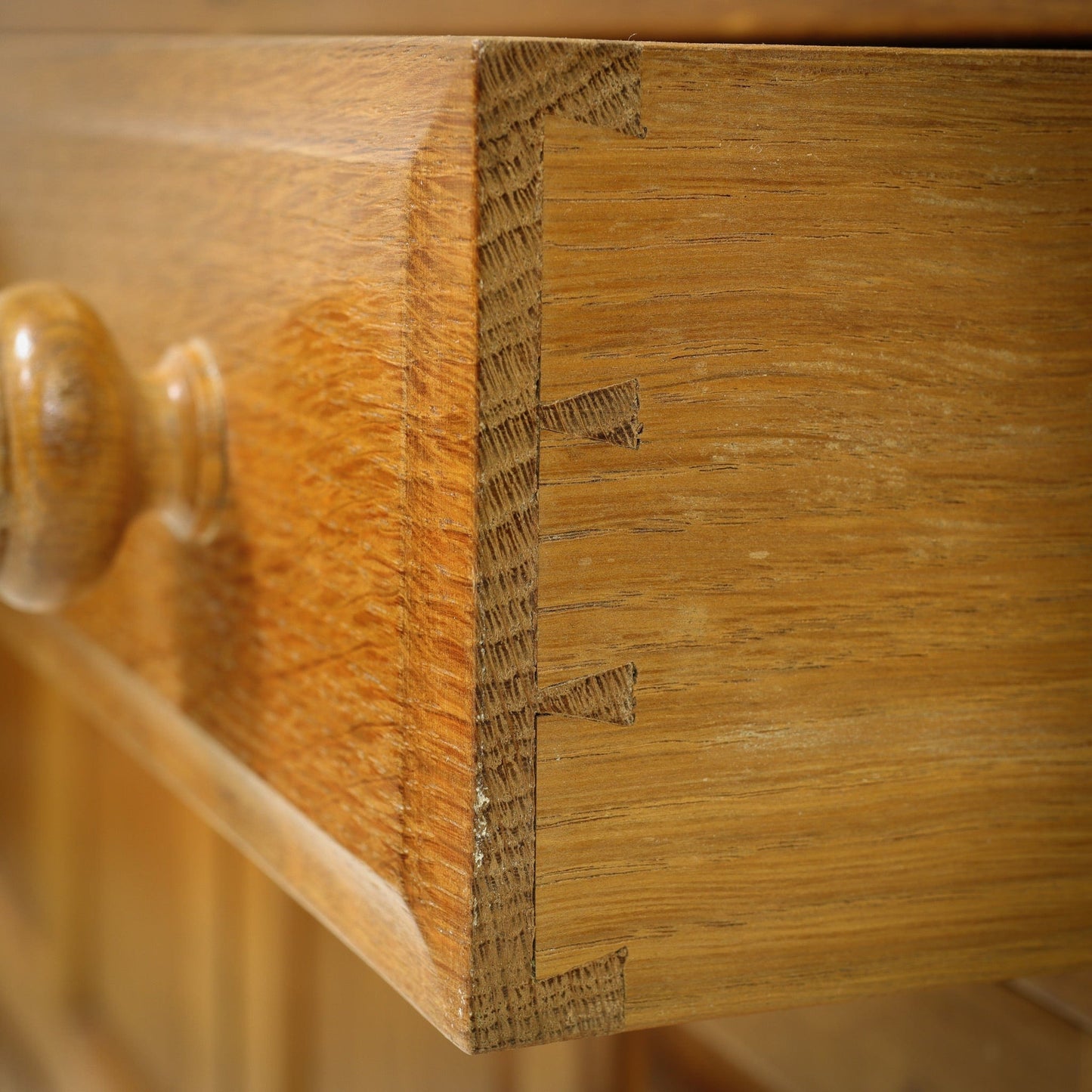 Bob ‘Wrenman’ Hunter Arts & Crafts Yorkshire School Oak Bureau