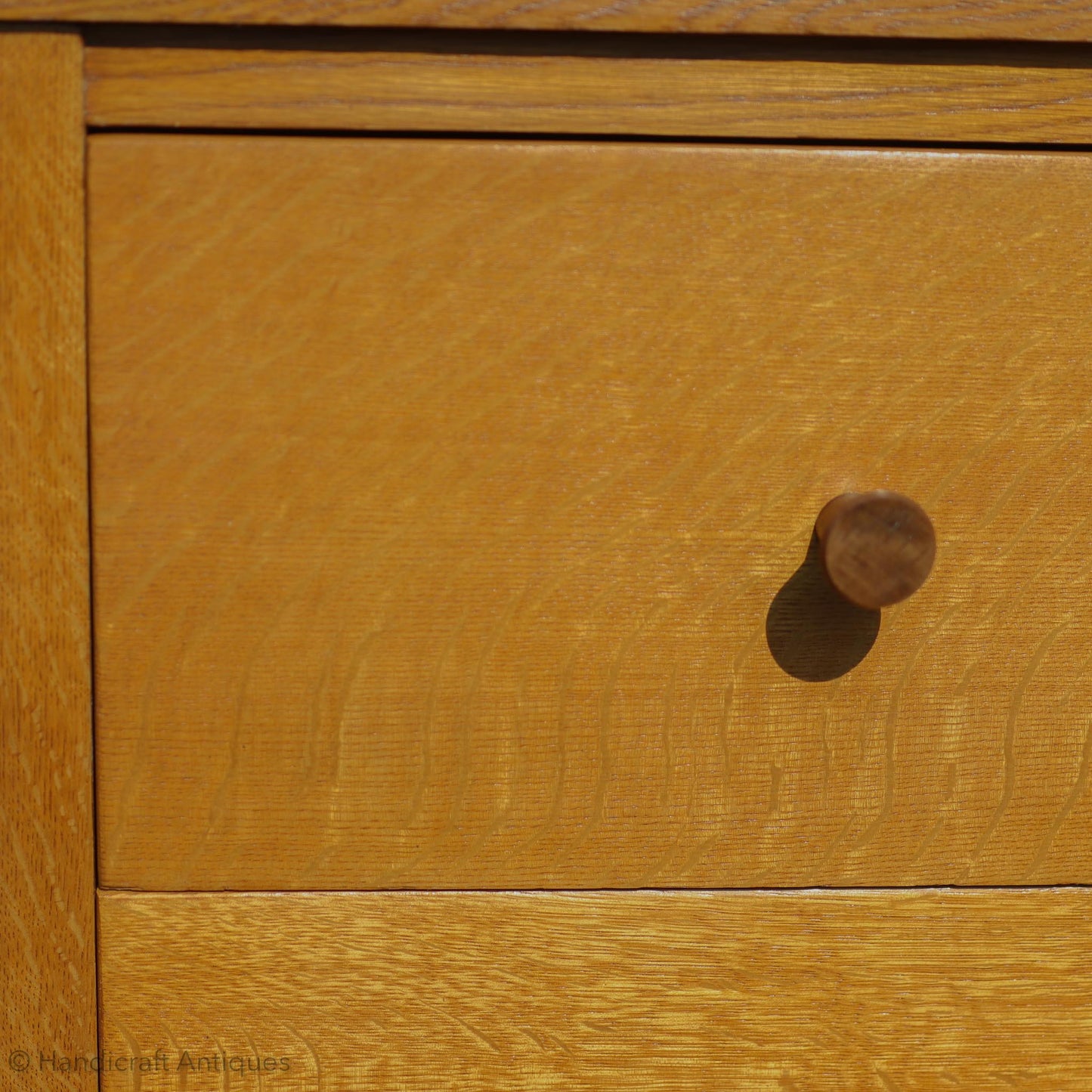 Gordon Russell Arts & Crafts Cotswold School English Oak Chest of Drawers c. 1935