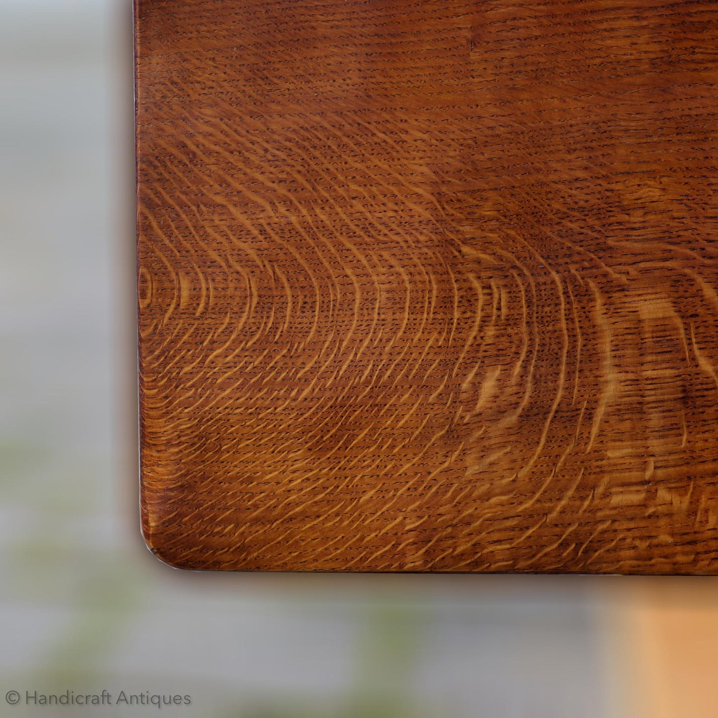 Robert 'Mouseman' Thompson Arts & Crafts Yorkshire School English Oak Dining Table