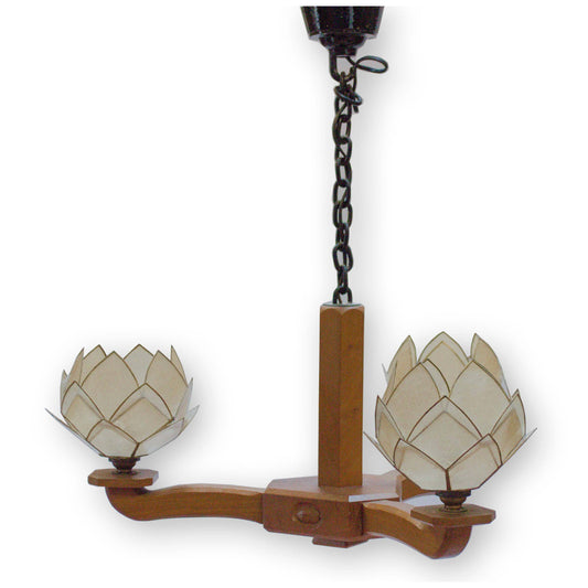 Alan 'Acornman' Grainger Arts & Crafts Yorkshire School 3 Branch Light Fitment