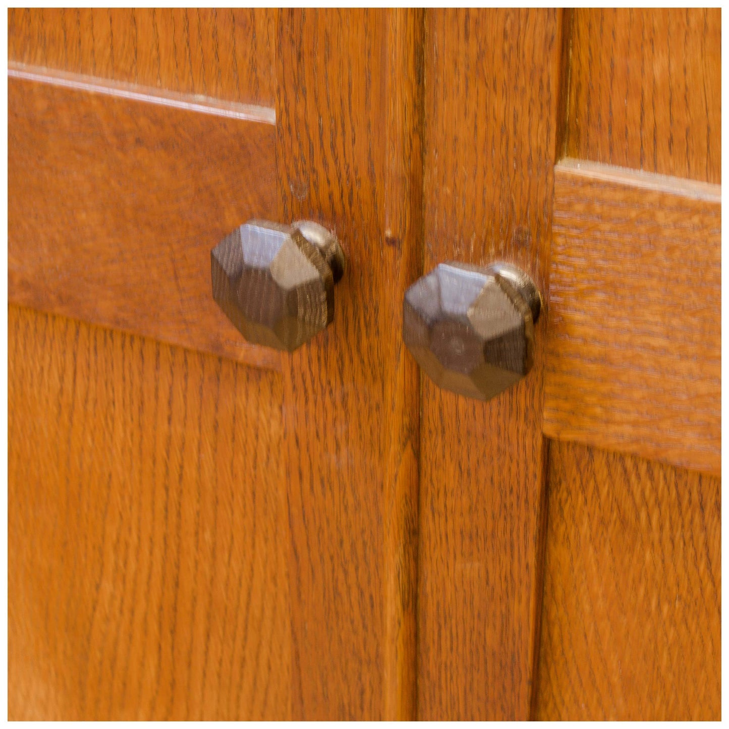 Gordon Russell Early Arts & Crafts 'Stow' Oak Double Wardrobe, No. 447 1927