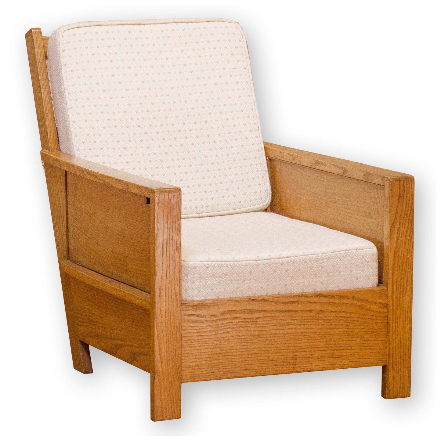 Arthur W. Simpson (The Handicrafts, Kendal) Arts & Crafts English Oak Armchair