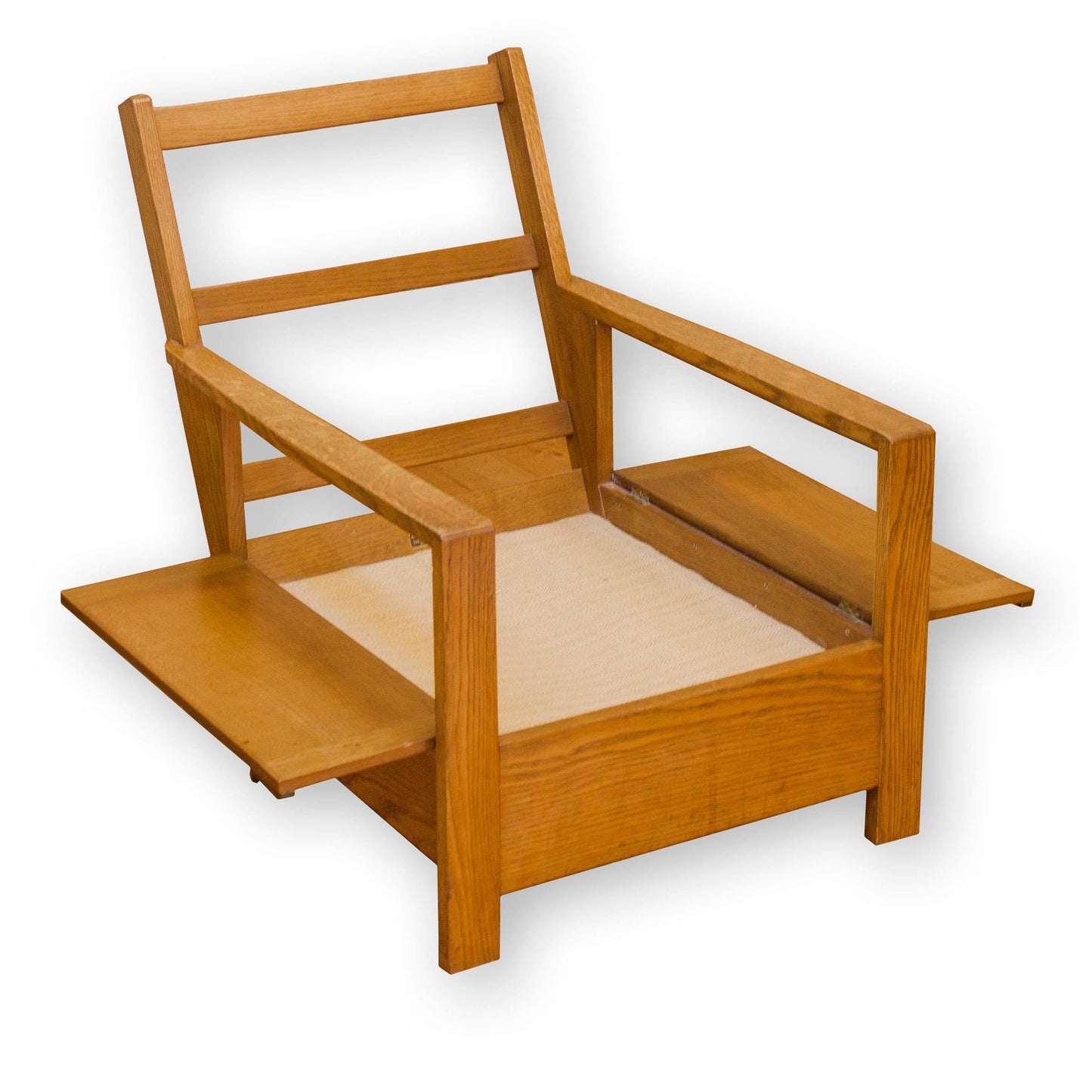 Arthur W. Simpson (The Handicrafts, Kendal) Arts & Crafts English Oak Armchair