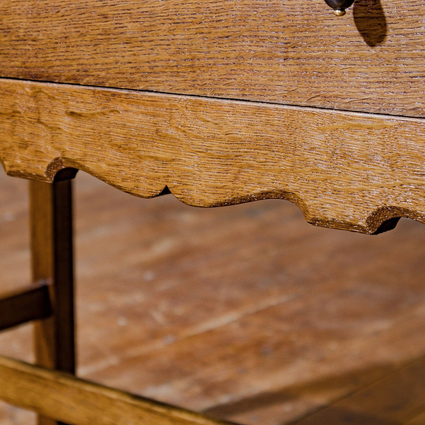 Arthur W Simpson (The Handicrafts, Kendal) Arts & Crafts Oak Dressing Chest