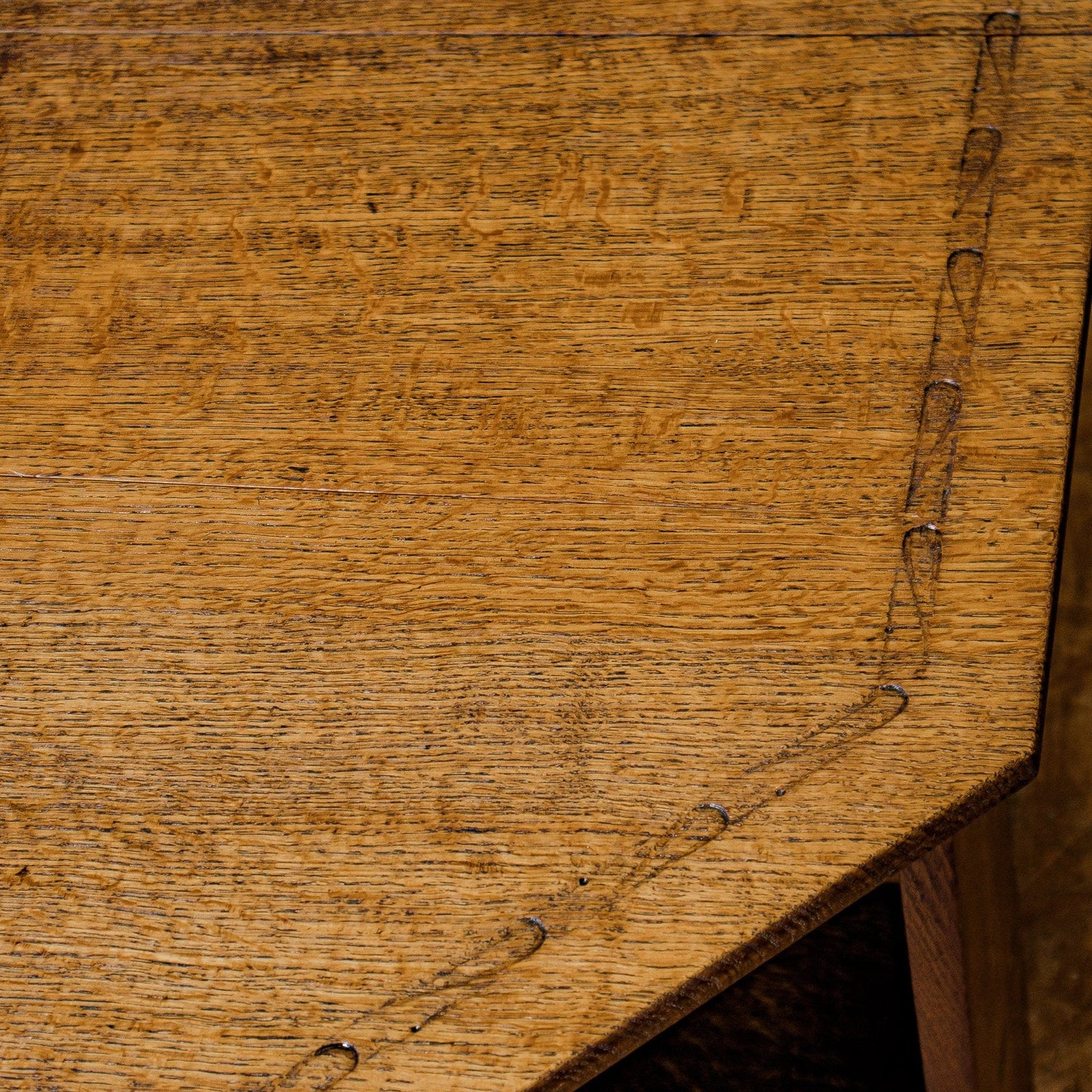 Arthur W Simpson (The Handicrafts) Arts & Crafts Lakes School English Oak Table