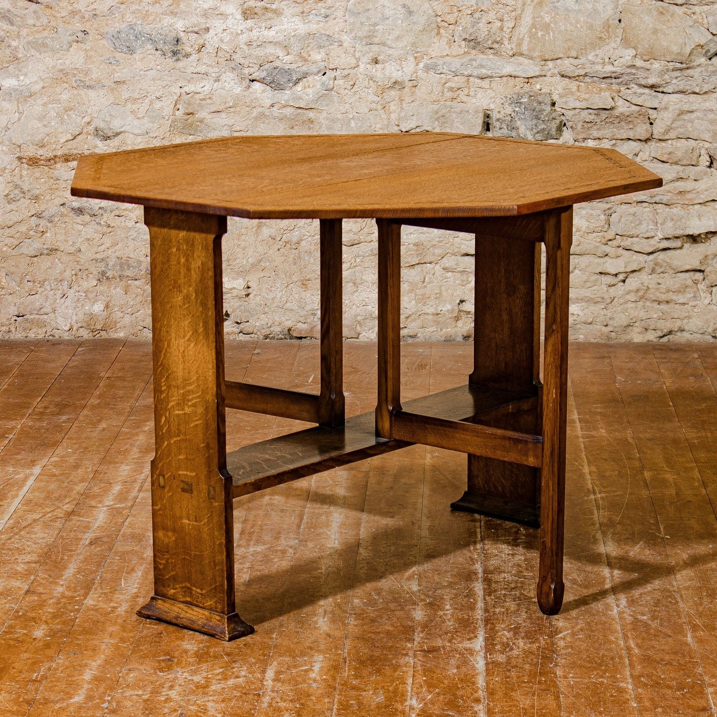 Arthur W Simpson (The Handicrafts) Arts & Crafts Lakes School English Oak Table