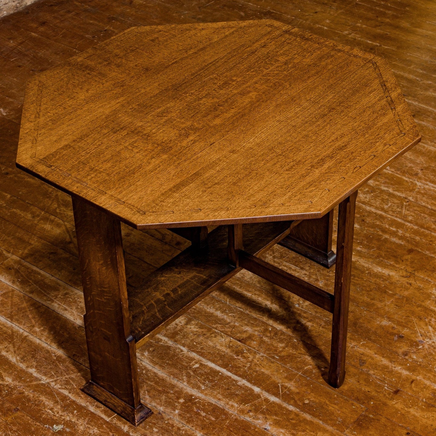Arthur W Simpson (The Handicrafts) Arts & Crafts Lakes School English Oak Table
