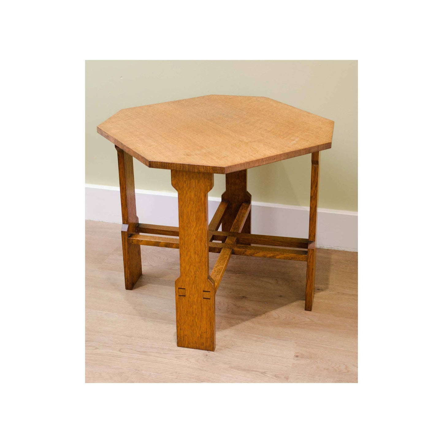 Arthur W Simpson (The Handicrafts, Kendal) Arthur W. Simpson Arts and Crafts Oak Side Table C. 1938