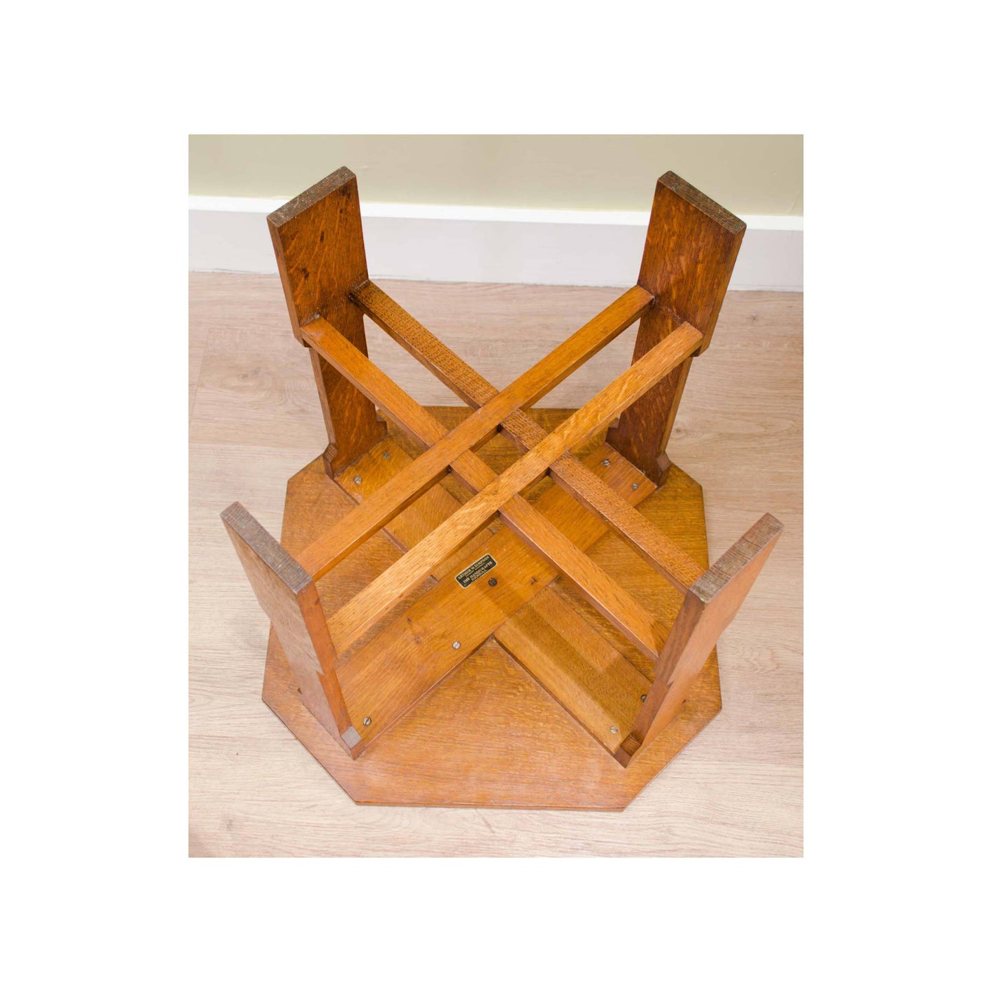 Arthur W Simpson (The Handicrafts, Kendal) Arthur W. Simpson Arts and Crafts Oak Side Table C. 1938