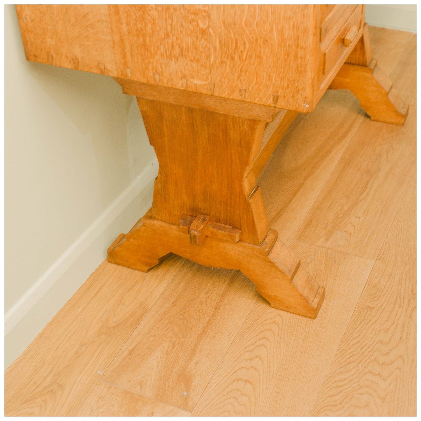 Arts and Crafts Cotswold School Oak Desk