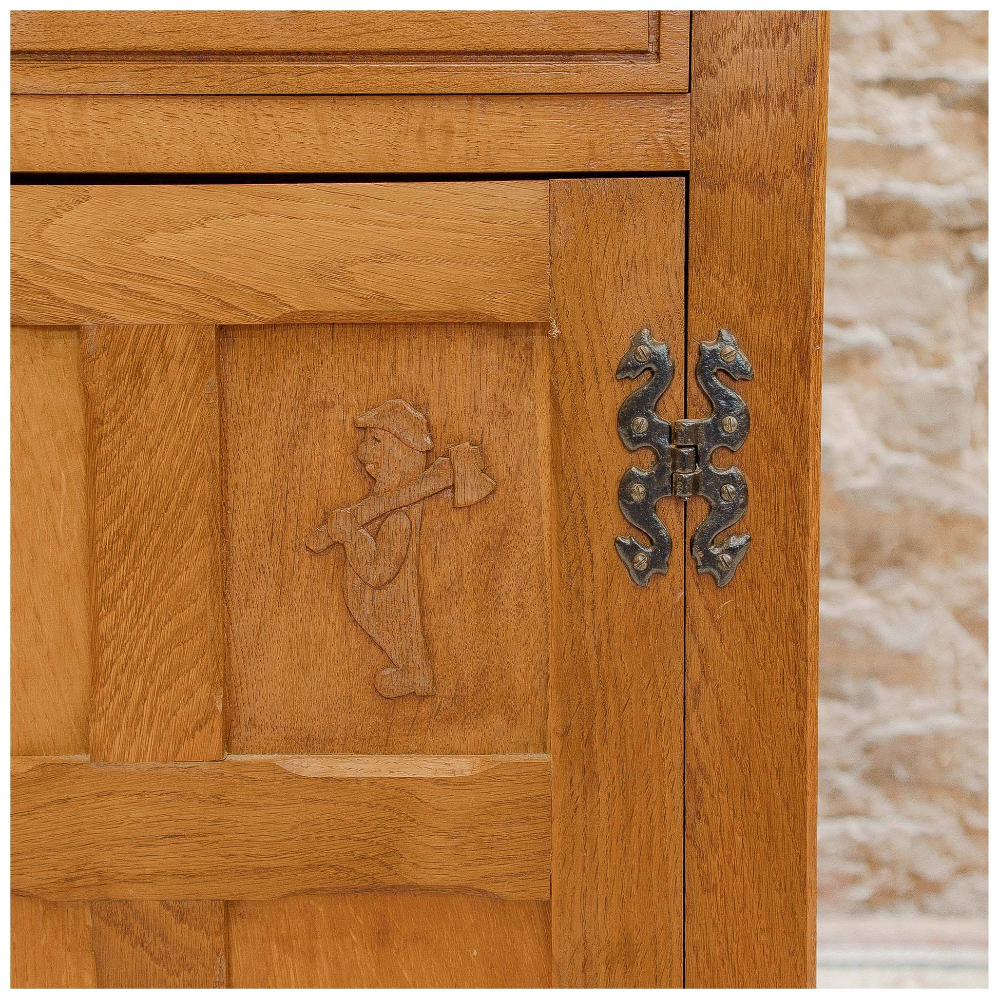 Arts & Crafts Yorkshire School Furniture English Oak Yorkshire School Dresser
