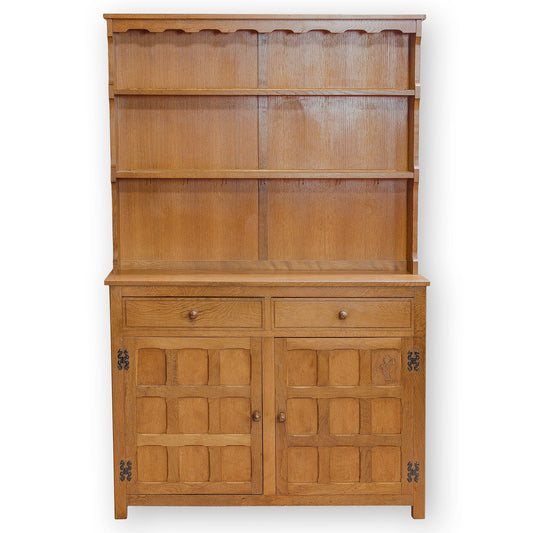 Arts & Crafts Yorkshire School Furniture English Oak Yorkshire School Dresser