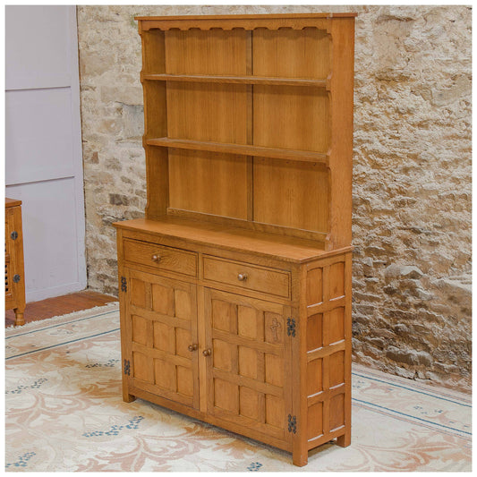 Arts & Crafts Yorkshire School Furniture English Oak Yorkshire School Dresser