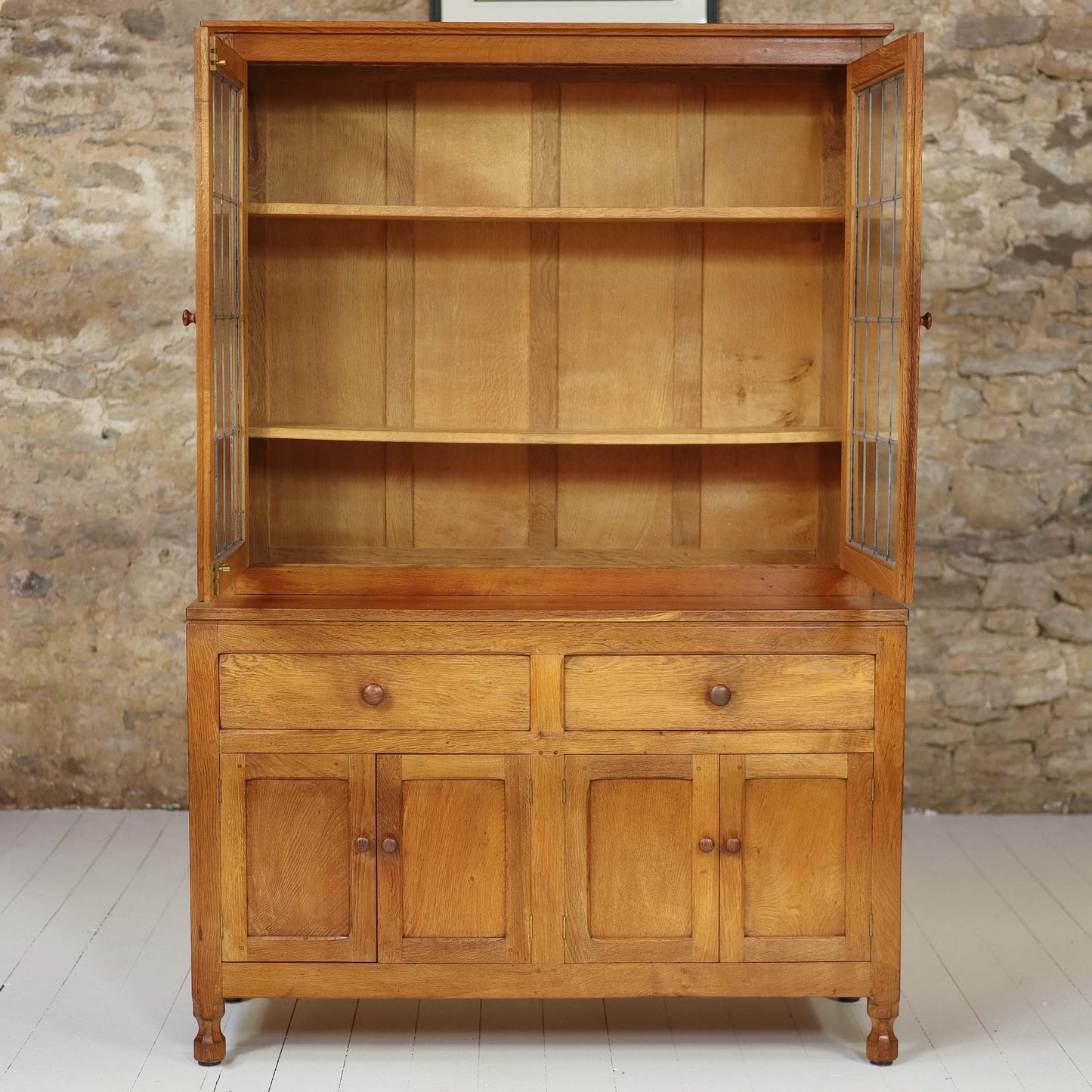 Squirrelman (Ex-Mouseman) Arts & Crafts Yorkshire School English Oak Dresser