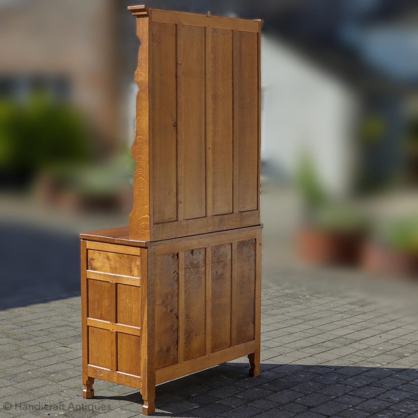 Eagleman (Ex-Mouseman) Arts & Crafts Yorkshire School English Oak Dresser