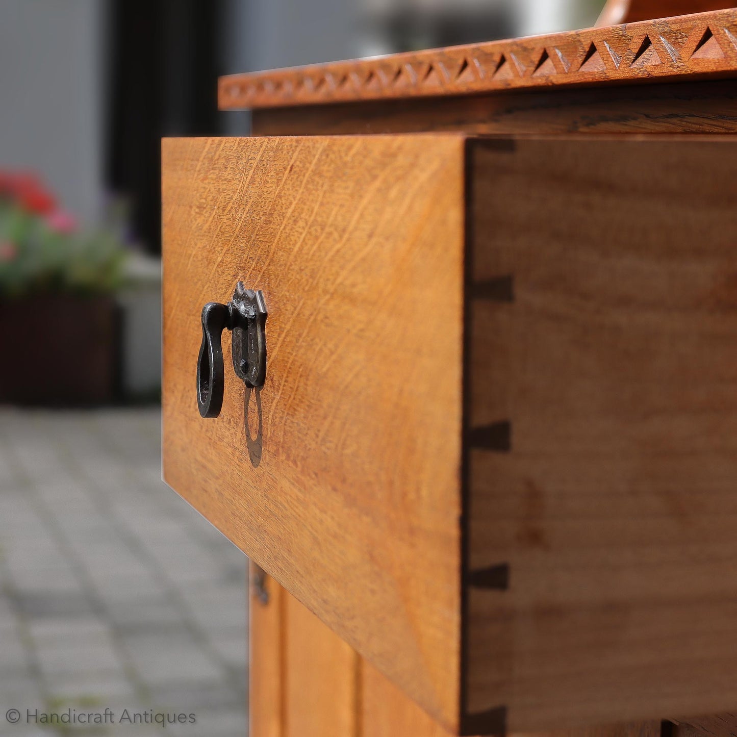 Arts & Crafts Cotswold School English Oak Dresser