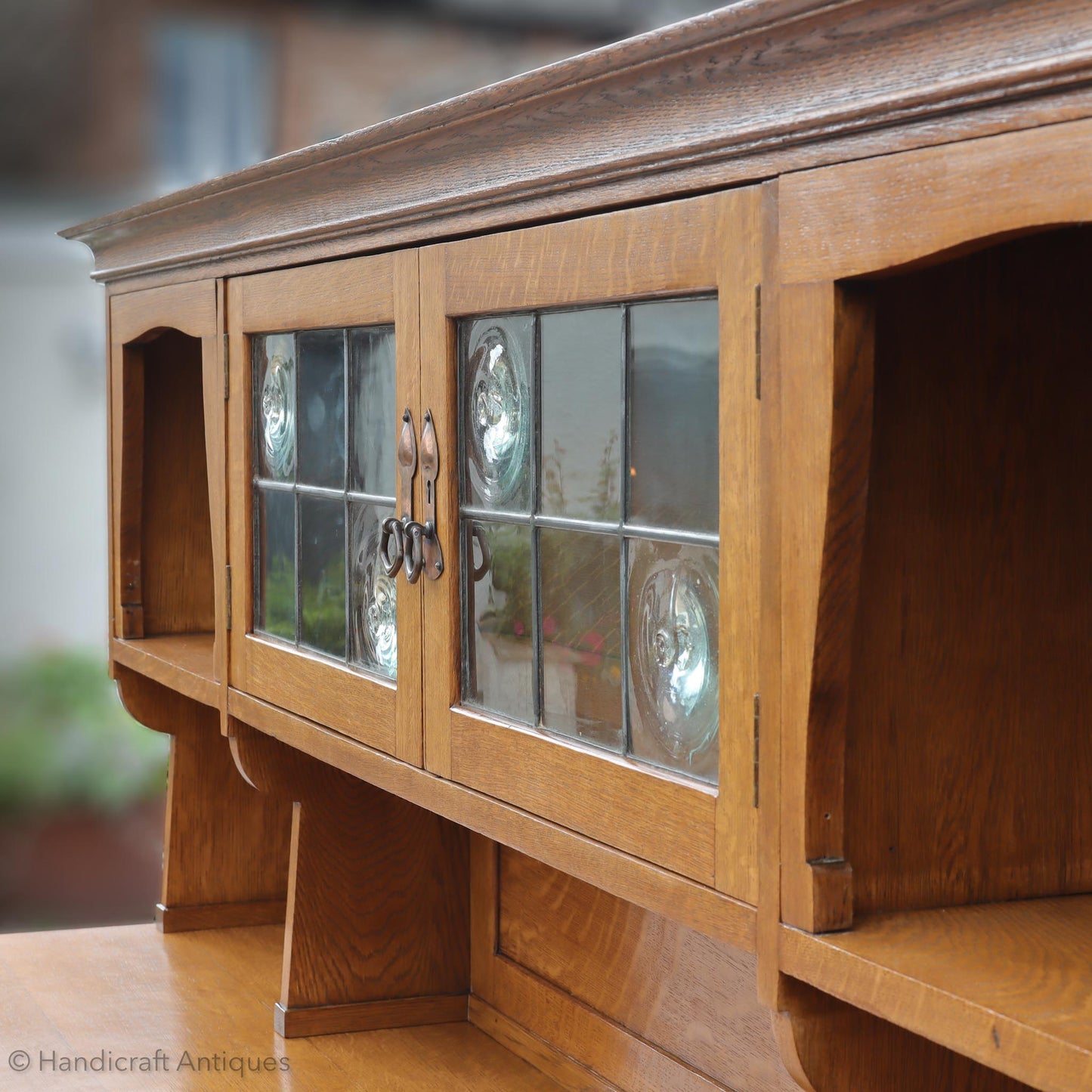 Liberty & Co ‘Milvrton’ Arts & Crafts Cotswold School English Oak Dresser