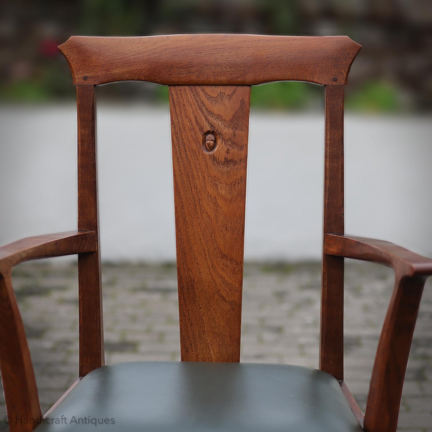 Set of 6 Acornman (Ex-Mouseman) Arts & Crafts Yorkshire School English Oak Chairs