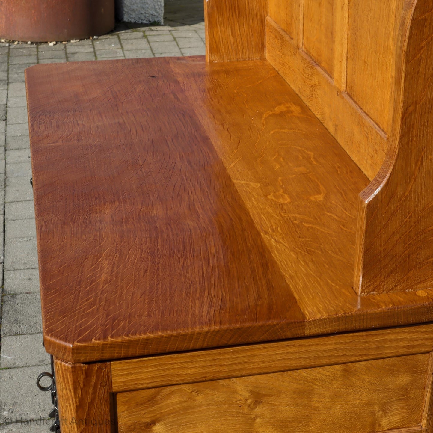 Eagleman (Ex-Mouseman) Arts & Crafts Yorkshire School English Oak Dresser