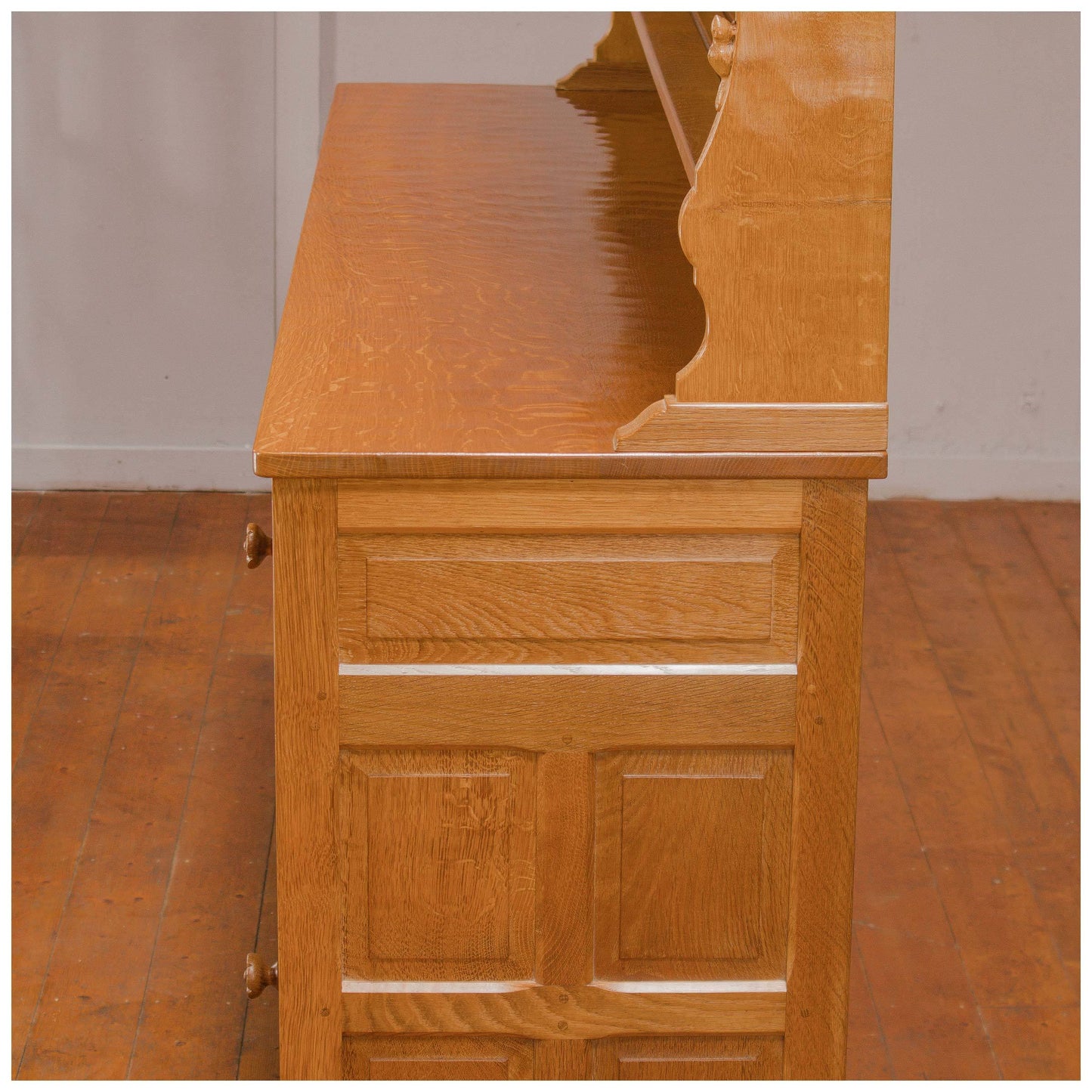 Beaverman (Ex-Mouseman) Arts & Crafts Yorkshire School English Oak Dresser