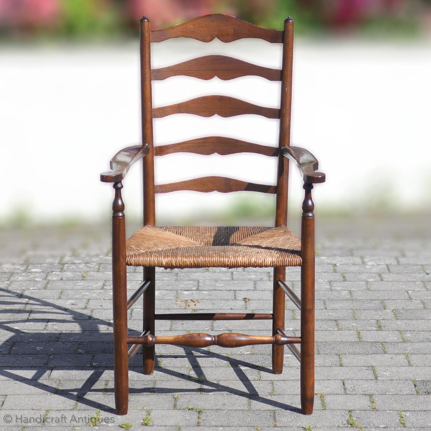 Edward Gardiner (Ernest Gimson design) Arts & Crafts Cotswold School Armchair