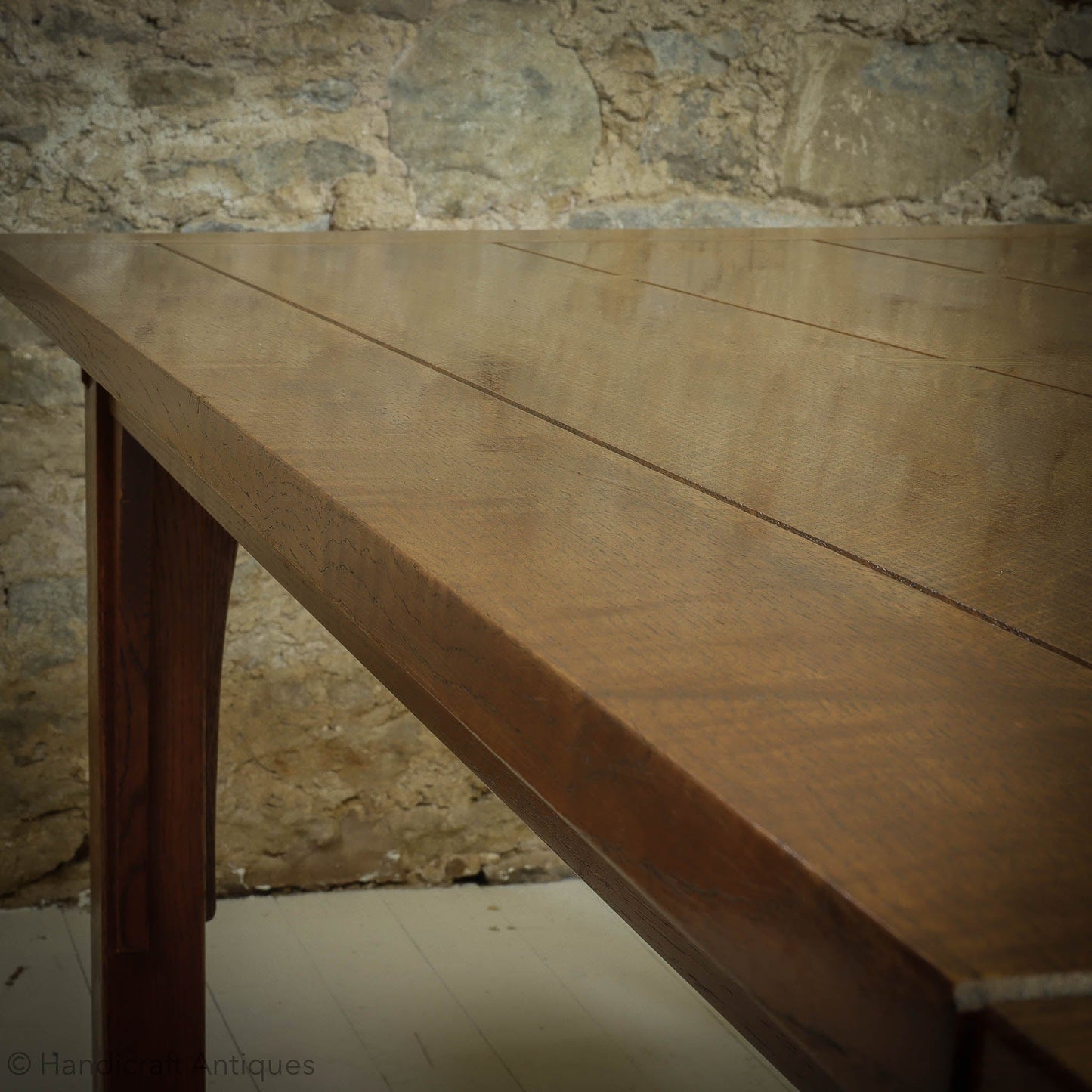 Stickley Furniture Arts & Crafts Mission School Oak Dining Table