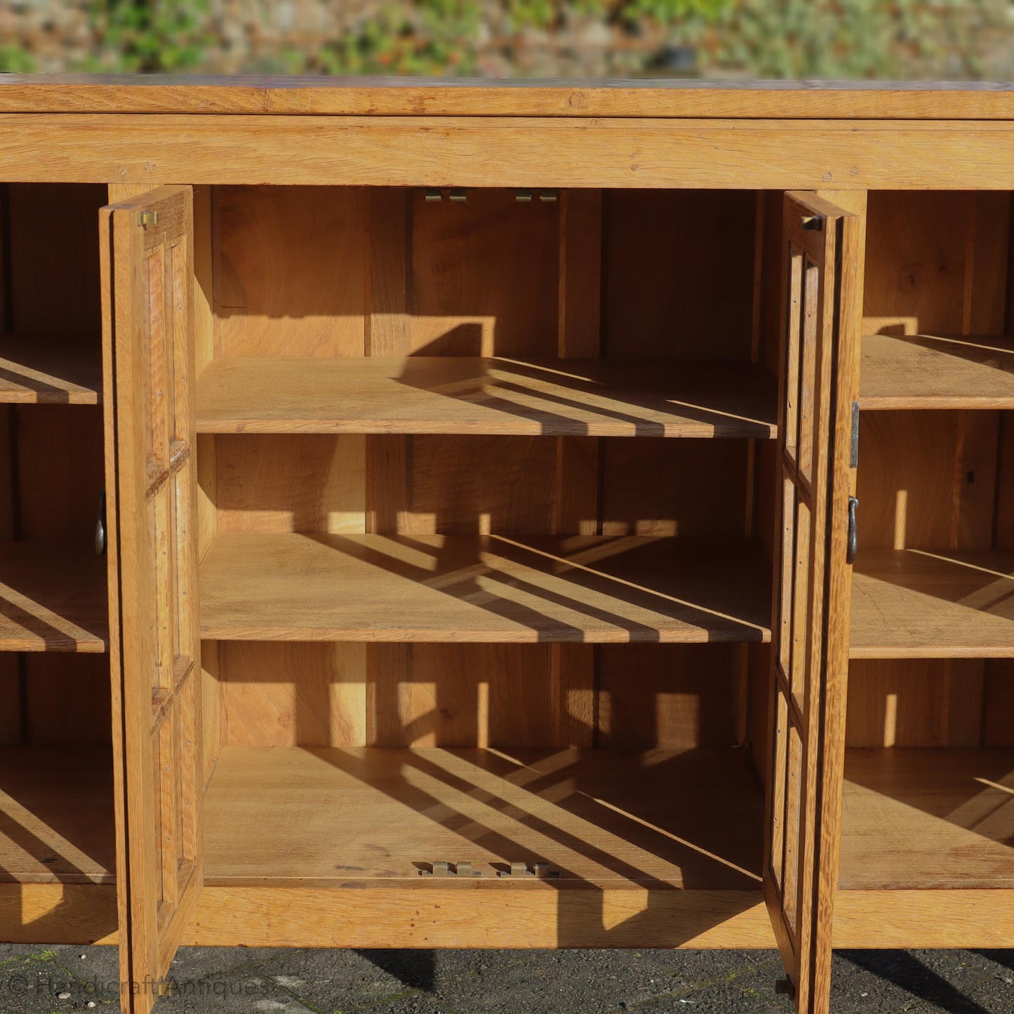 Arts & Crafts Yorkshire School English Oak Dresser c. 1970.