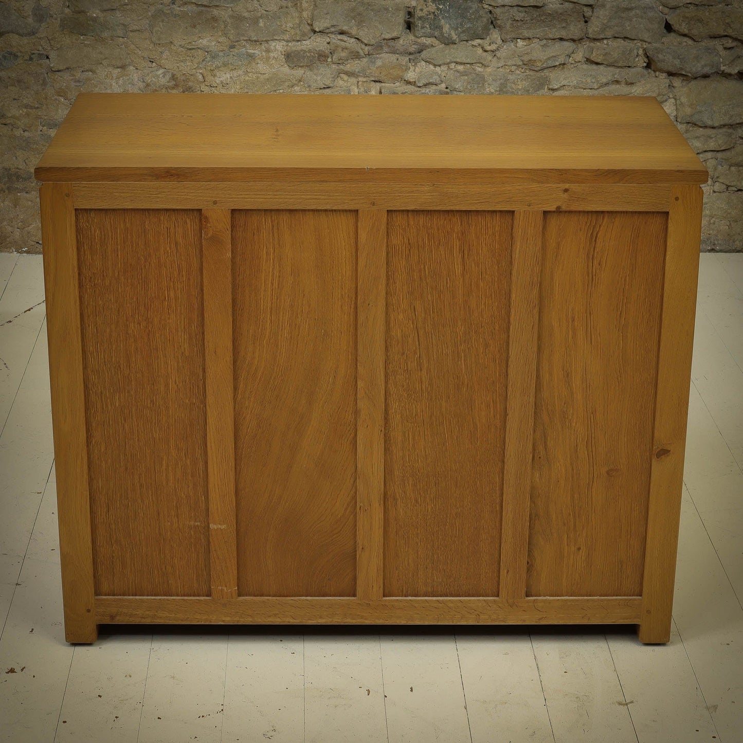 Phil Langstaff Arts & Crafts Yorkshire School English Oak Chest of Drawers (a)