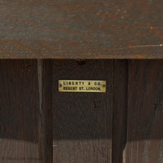 Liberty & Co Arts & Crafts Cotswold School English Oak Bookcase