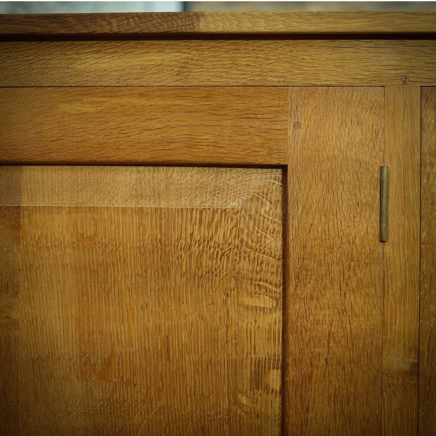 Derek 'Lizardman' Slater Arts & Crafts Yorkshire School English Oak Bookcase