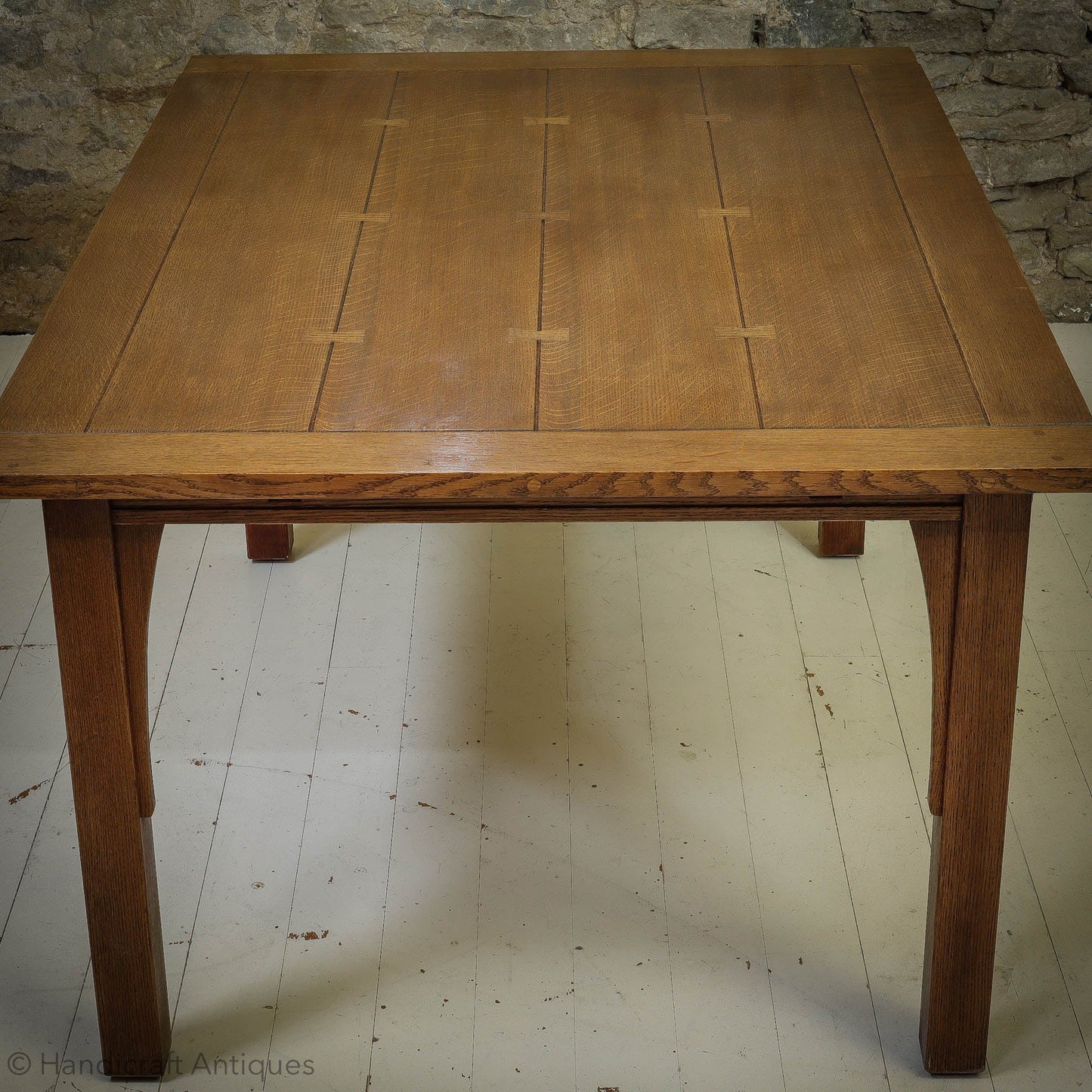 Stickley Furniture Arts & Crafts Mission School Oak Dining Table