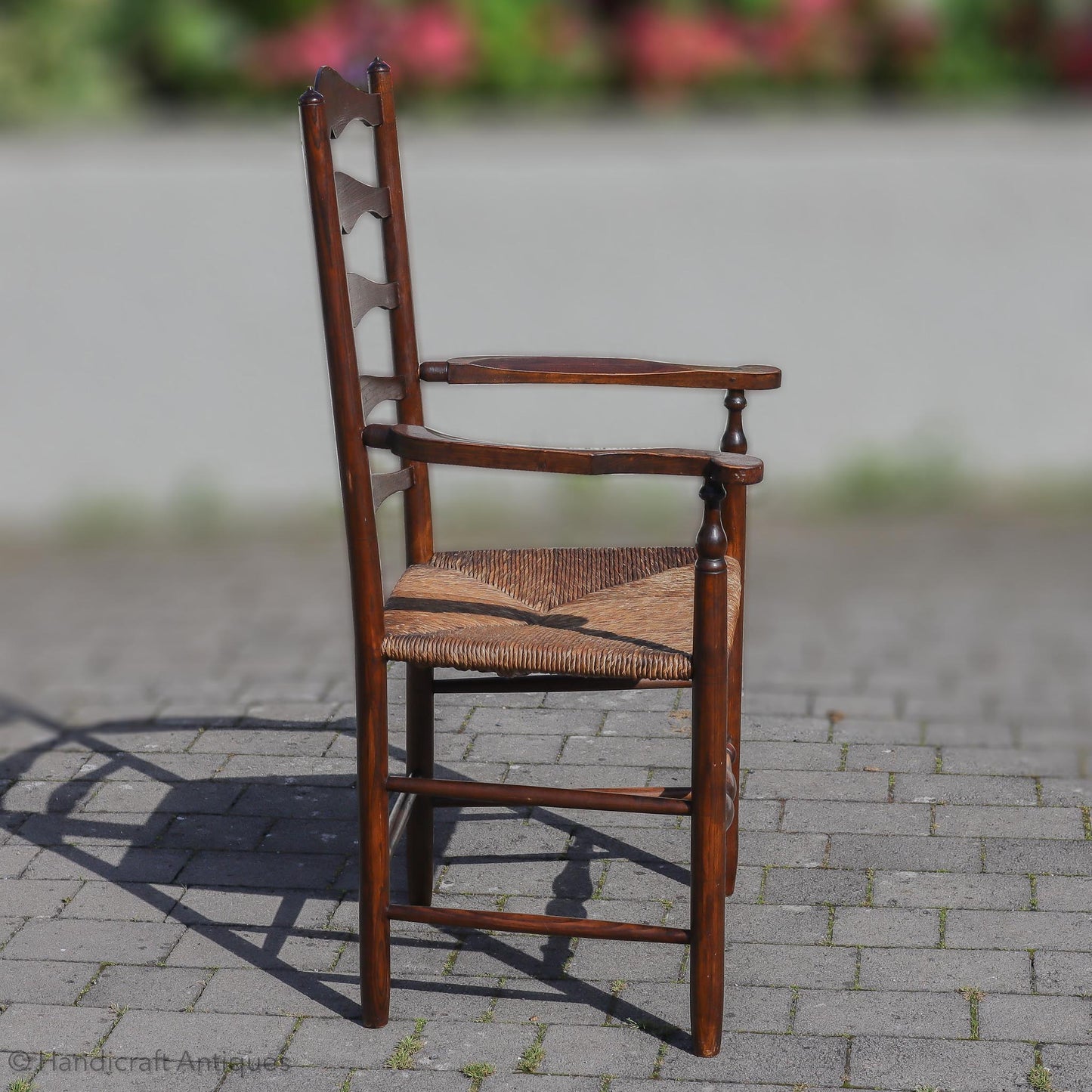 Edward Gardiner (Ernest Gimson design) Arts & Crafts Cotswold School Armchair
