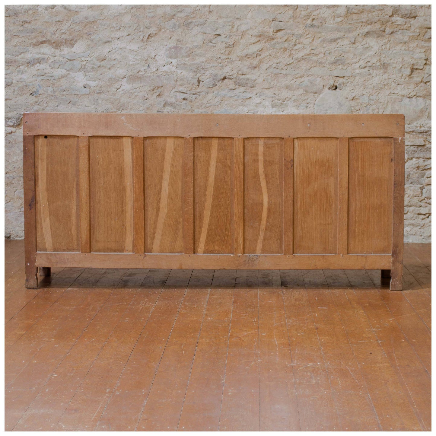 Derek Lizardman Slater Arts & Crafts Yorkshire School Adzed English Oak Sideboard