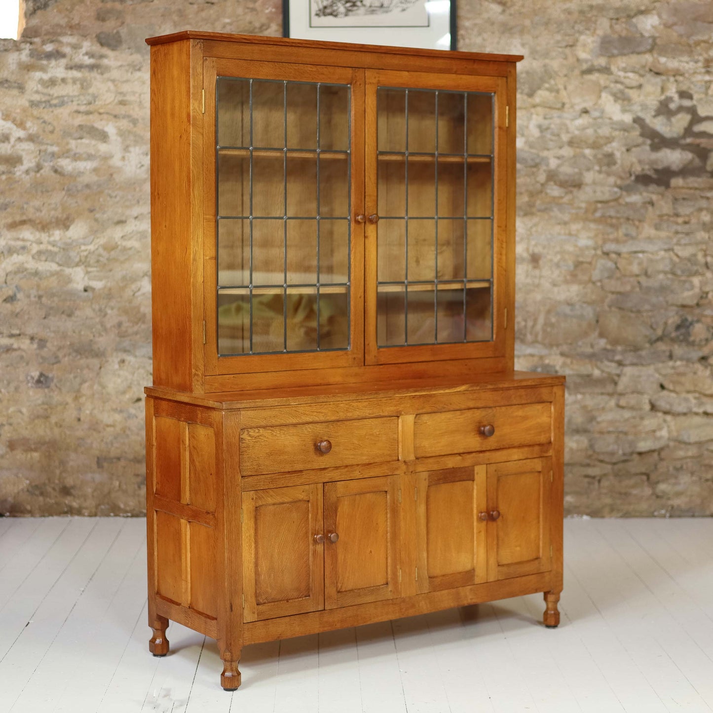 Squirrelman (Ex-Mouseman) Arts & Crafts Yorkshire School English Oak Dresser