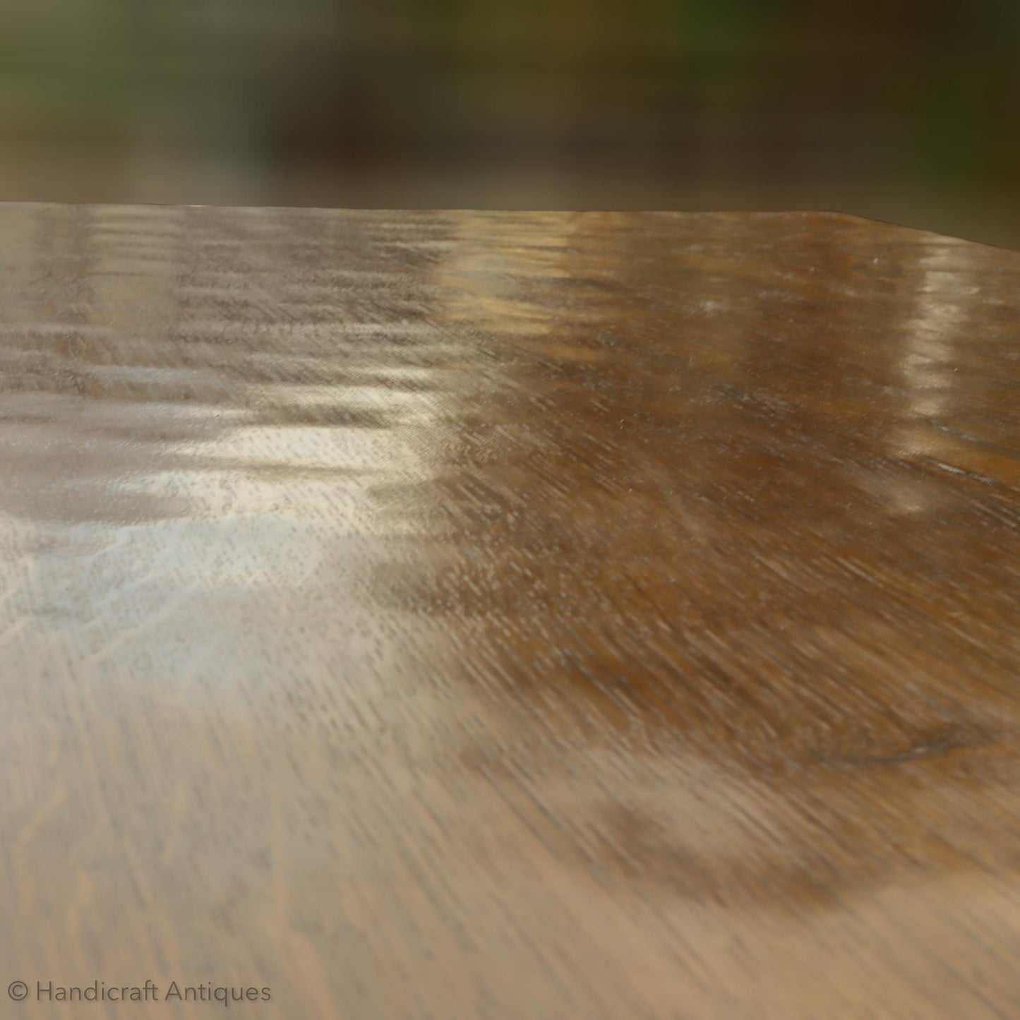 Robert 'Mouseman' Thompson Arts & Crafts Yorkshire School English Oak Dining Table
